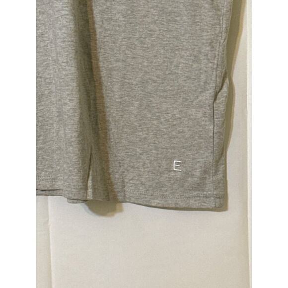 Everlane Uniform Crew Neck Tee Organic Cotton Heathered Grey Short Sleeve - Picture 3 of 9